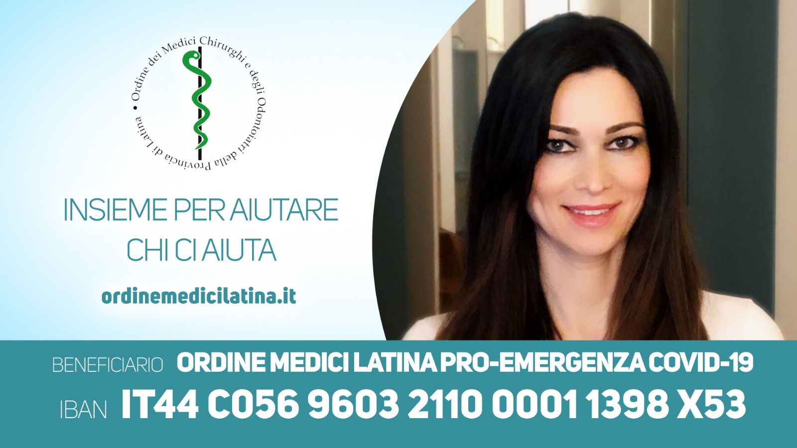 Manuela Arcuri testimonial della raccolta fondi promossa dall’Ordine dei Medici: Video