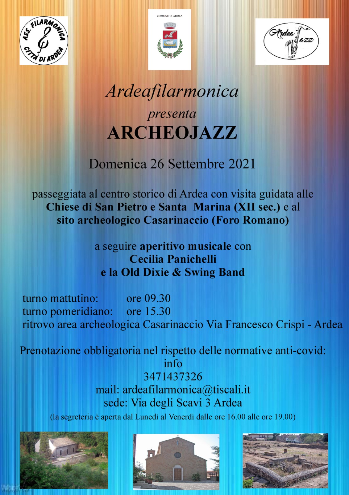 “ArcheoJazz” fra miti e leggende dell’Ardea del XII secolo