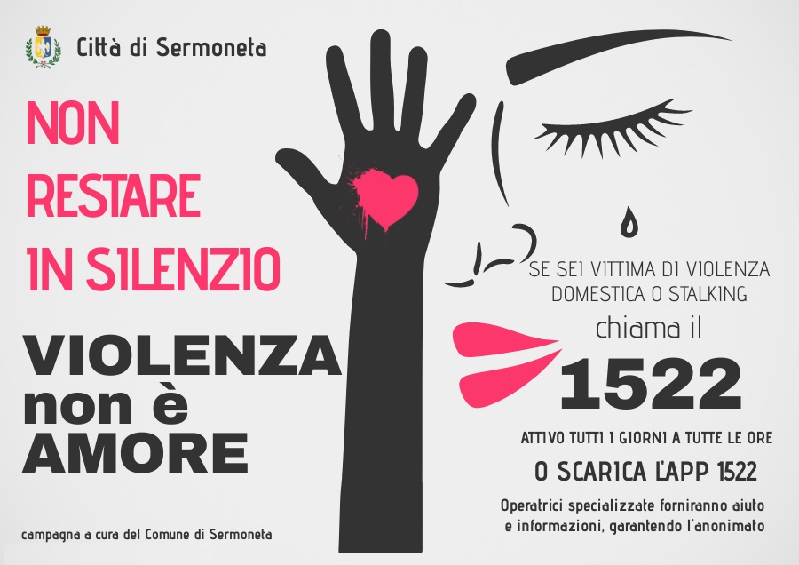 Sermoneta:1522 il numero antiviolenza