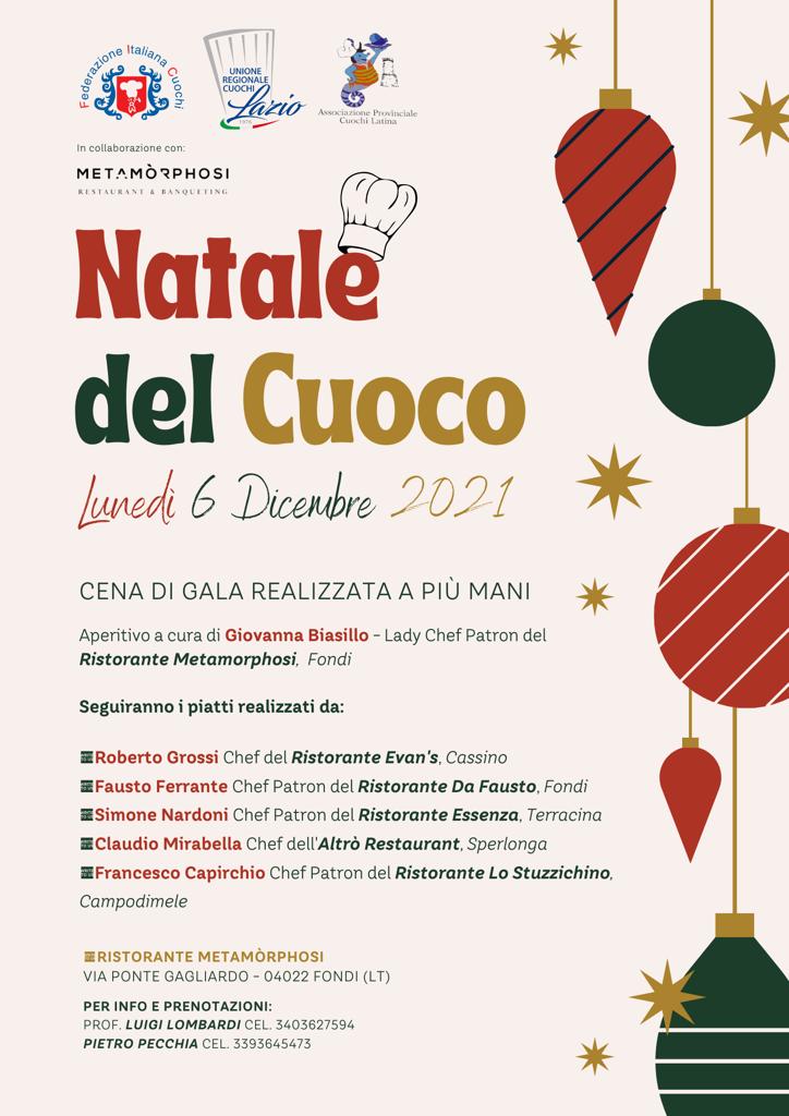 Fondi: Torna il Natale del Cuoco