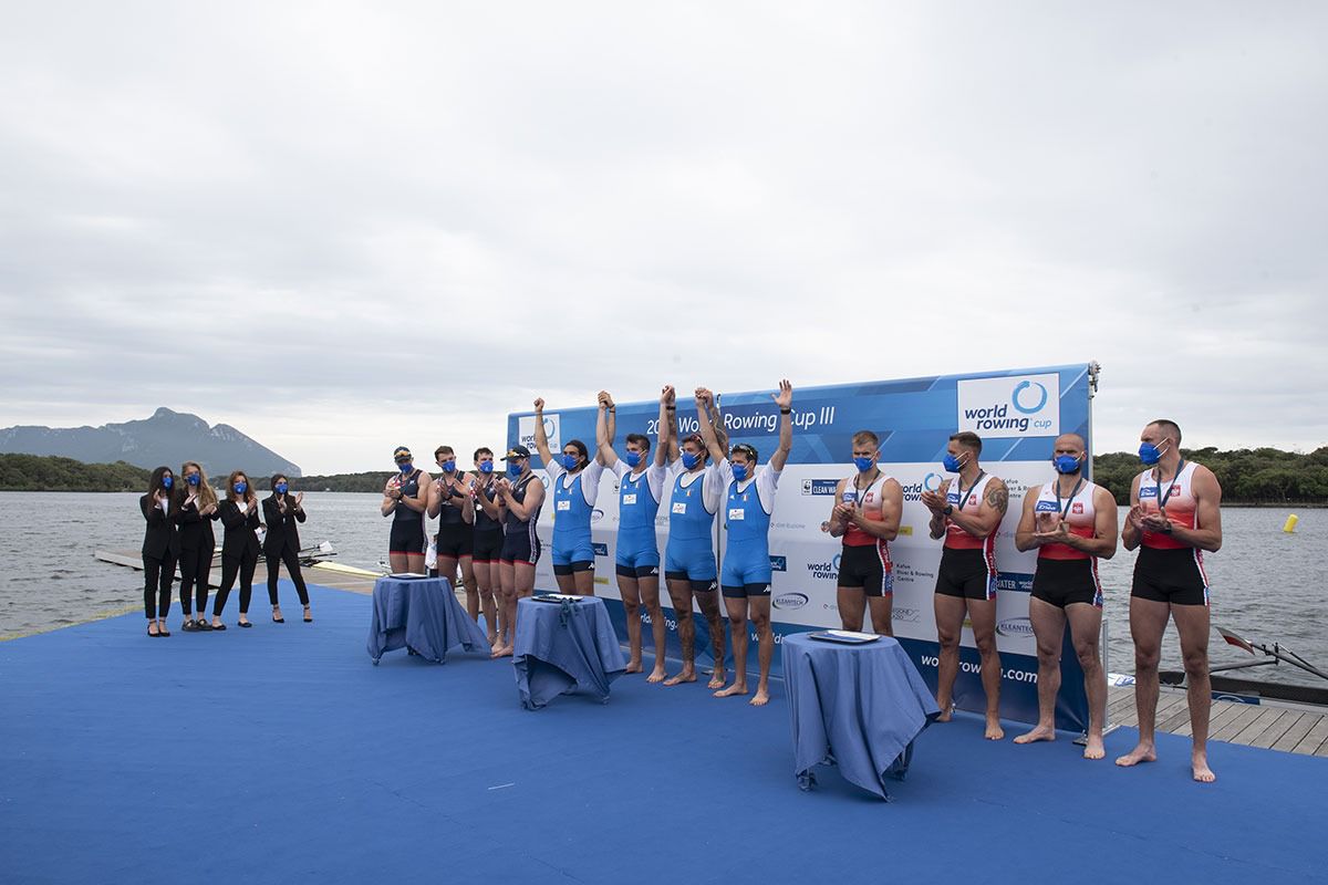 Sabaudia nella top five World Rowing 2021