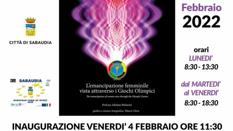 “L’emancipazione femminile vista attraverso i Giochi Olimpici”, la mostra