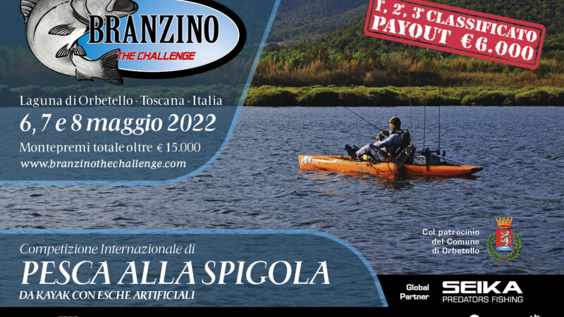 Solo 5 giorni per iscriversi a Branzino The Challenge 20 22