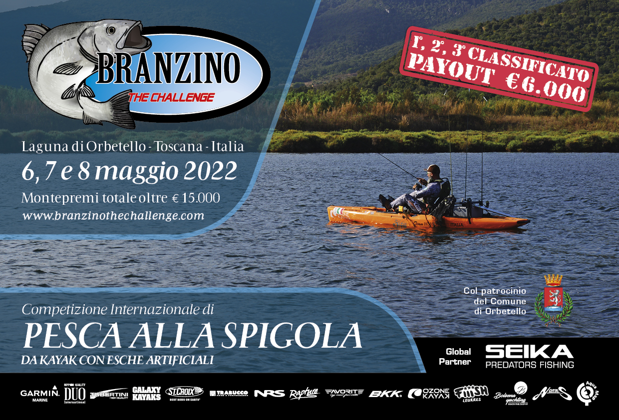 Solo 5 giorni per iscriversi a Branzino The Challenge 20 22