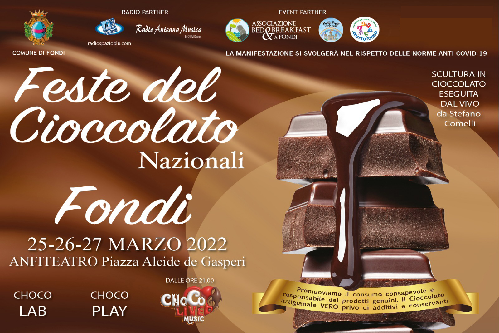 La Festa del Cioccolato Artigianale a Fondi