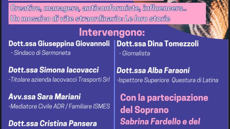 Equità di genere l’incontro al circolo cittadino di Latina