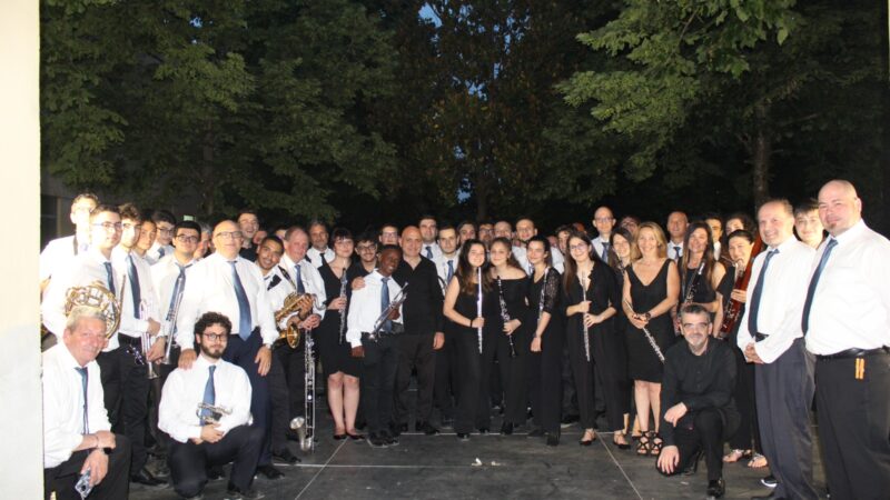 Successo per l’Orchestra di fiati “G. Rossini” già pronta per il 2 Giugno