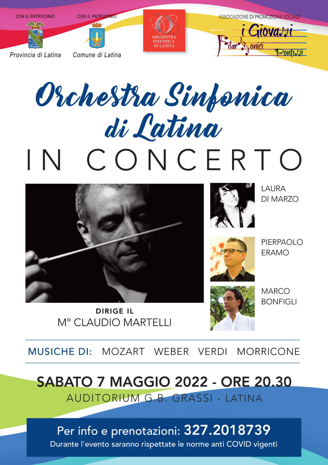 L’Orchestra Sinfonica  di Latina in concerto al liceo GB Grassi