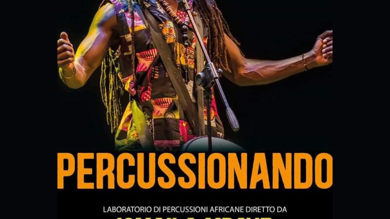 Latina: laboratorio in drum circle con Ismaila Mbaye