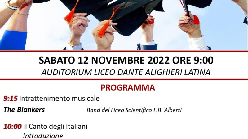 Latina: presentazione del triennio di “Biologia con Curvatura Biomedica”