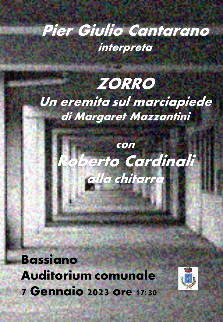 Teatro: a Bassiano Pier Giulio Cantarano è “Zorro”