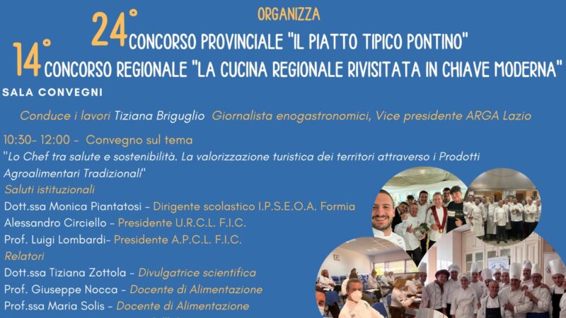 Formia:  Torna “La Festa Nazionale del Cuoco”  