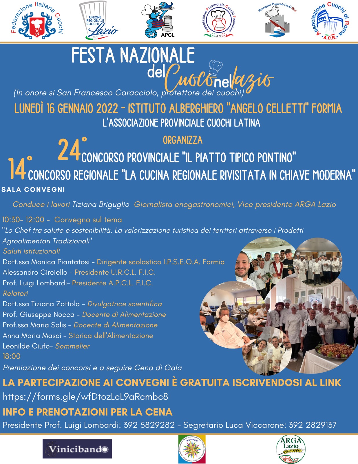 Formia:  Torna “La Festa Nazionale del Cuoco”  