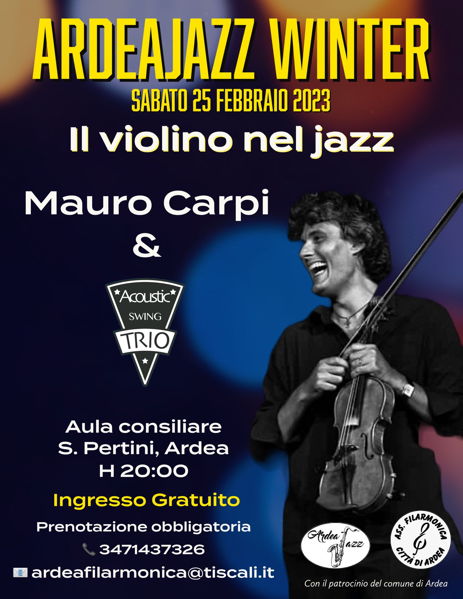 ArdeajazzWinter presenta: il violino nel Jazz