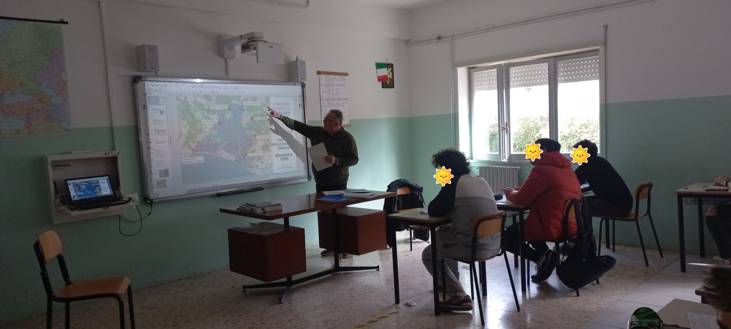 Il Consorzio di Bonifica Lazio Sud Ovest in classe tra gli studenti  dell’ Agrario di Itri