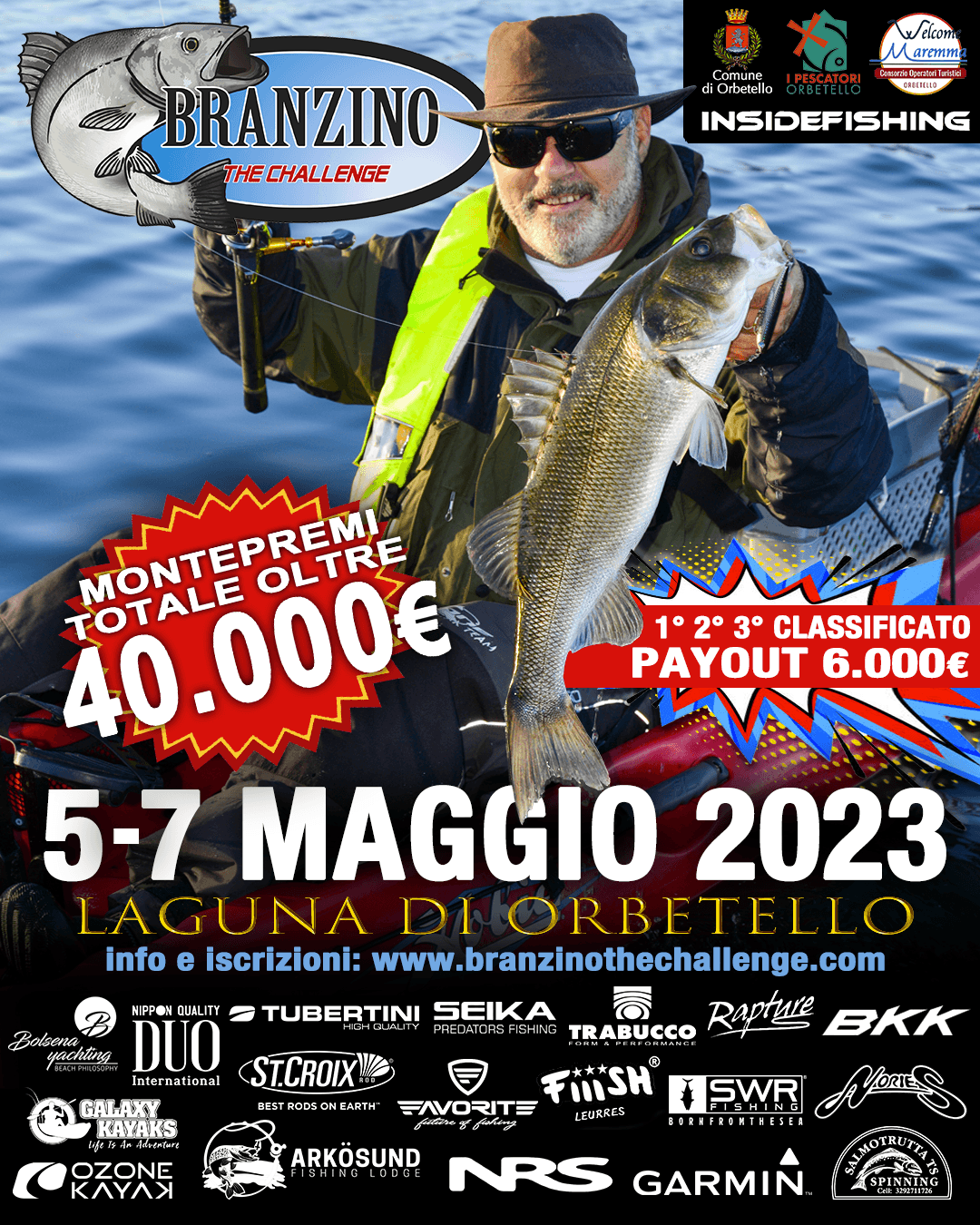 Branzino The Challenge 2023 ultimi giorni per iscriversi