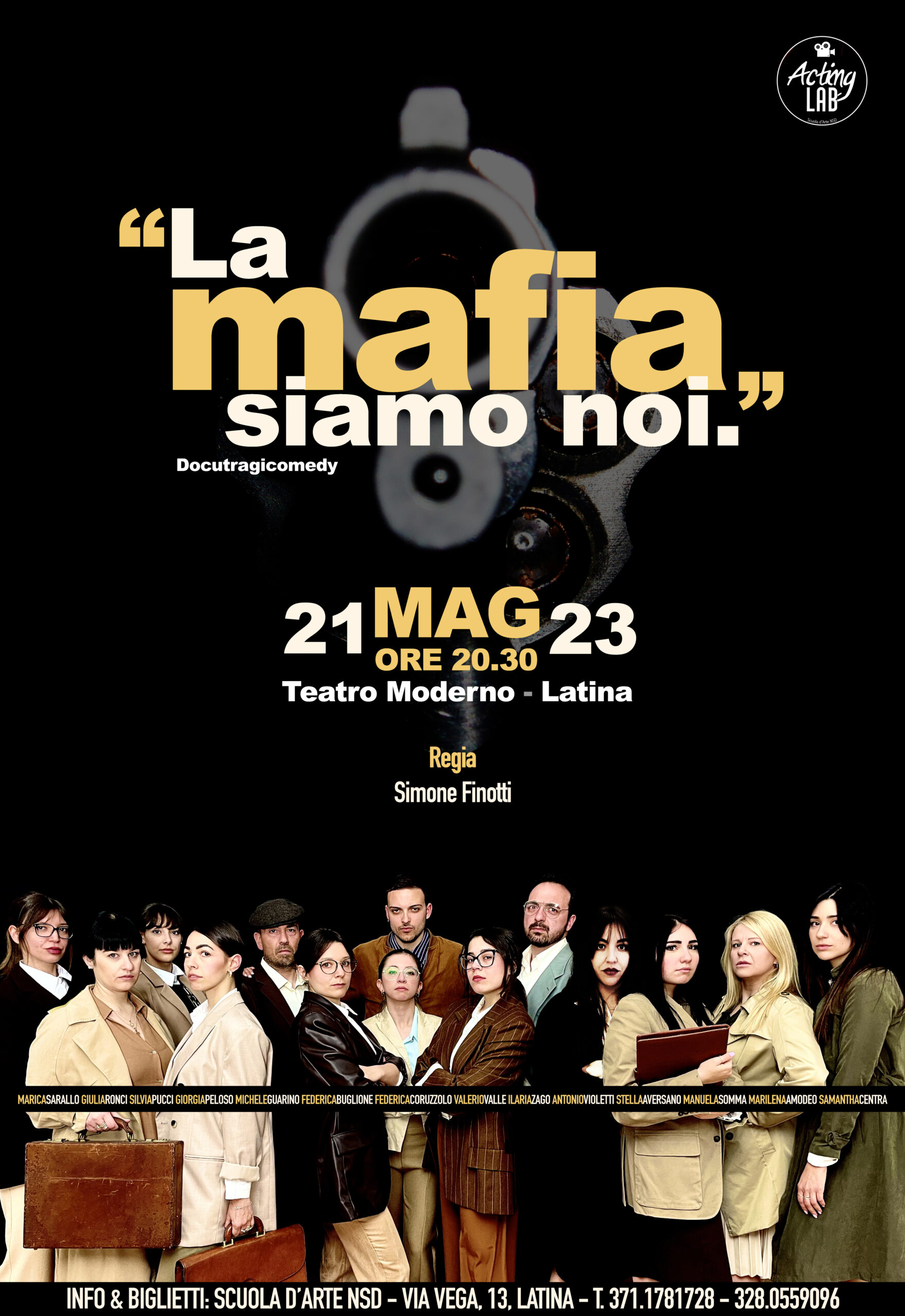 “La Mafia siamo noi” al Teatro Moderno di Latina