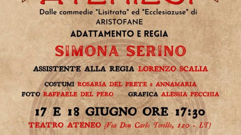 Le “Ateniesi” e “Povero Piero” al Teatro Ateneo di Latina