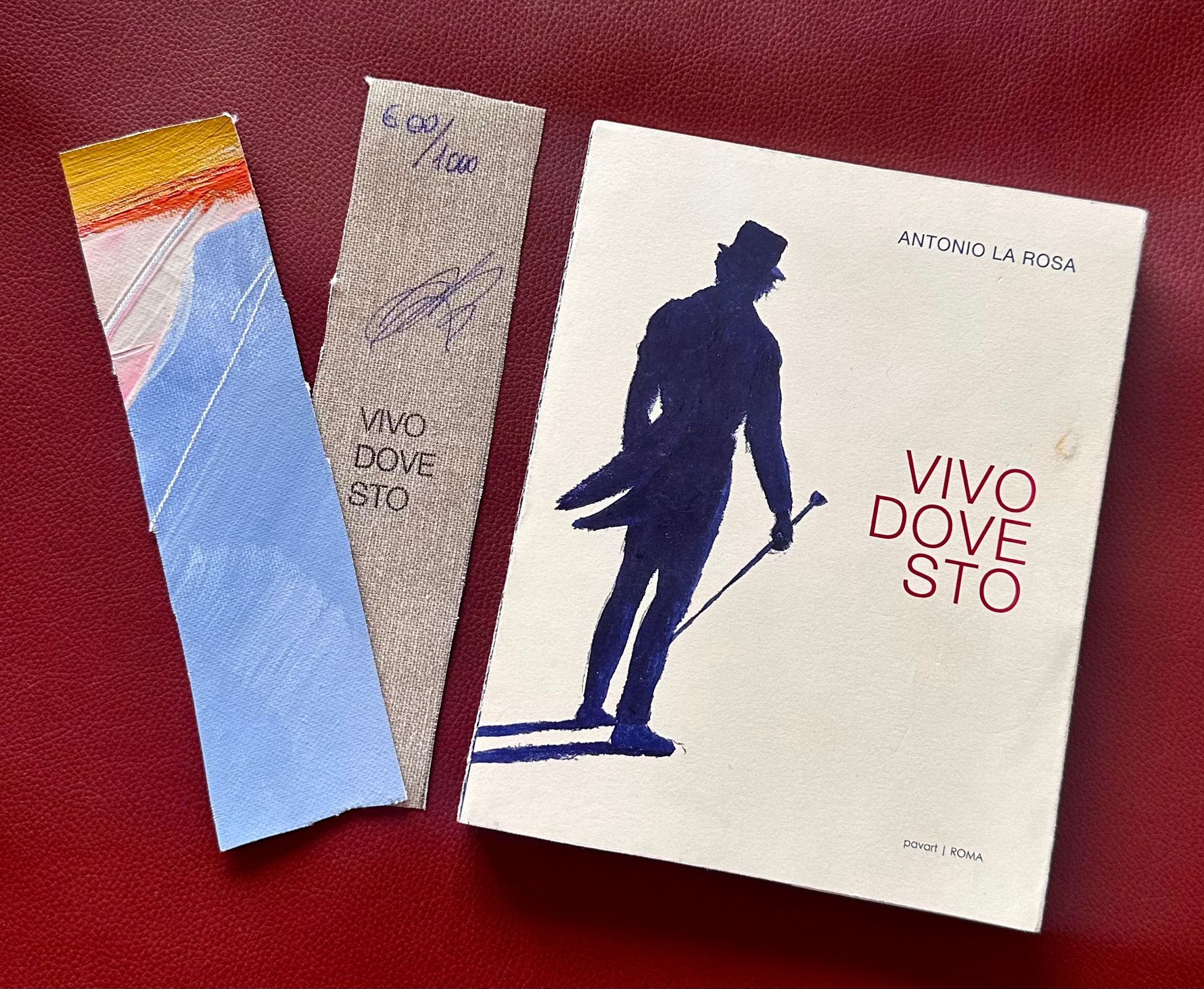 Libri: “VIVO DOVE STO” di Antonio La Rosa