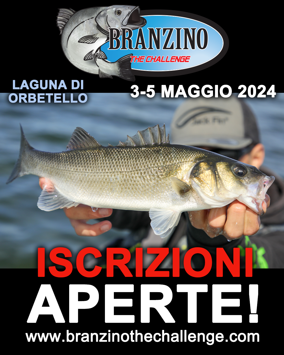 Aperte le iscrizioni a Branzino The Challenge 2024