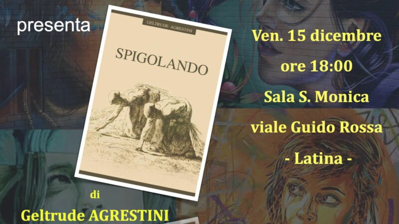 Libri: “Spigolando” di Geltrude Agrestini.   