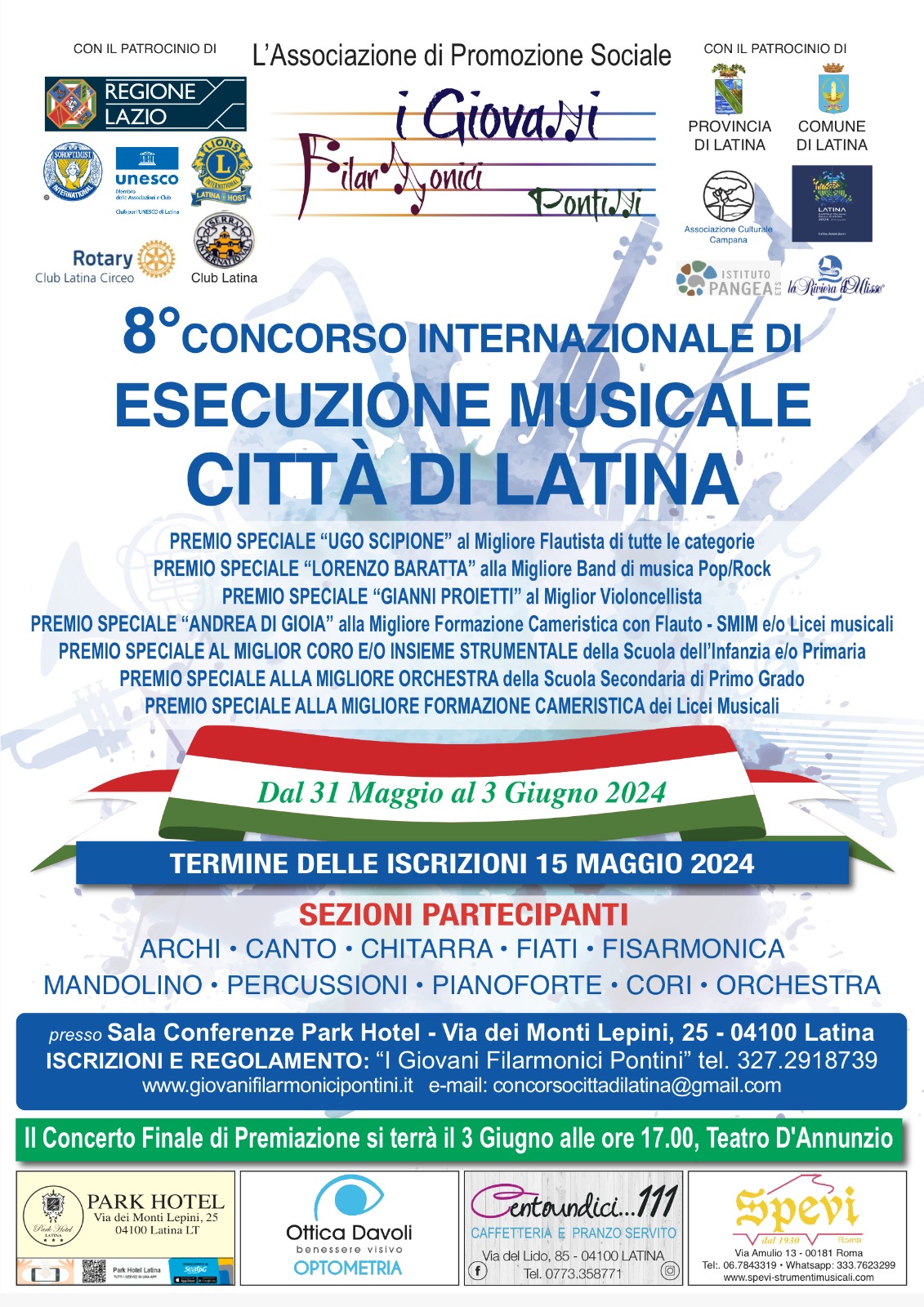 8º Concorso Internazionale di Esecuzione Musicale “Città di Latina ”