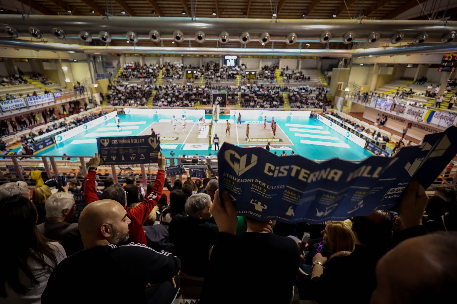 Pallavolo Maschile: Superlega inaugura le vetrine espositive a Cisterna