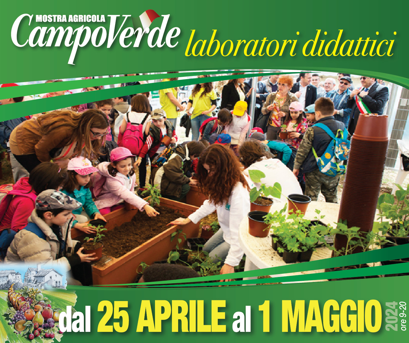 Tutto pronto per la 37ᵃ ed. della Mostra Agricola CampoVerde