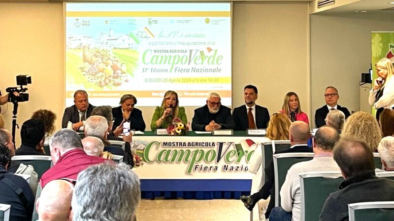 Presentata la 37ᵃ ed. della Mostra Agricola CampoVerde