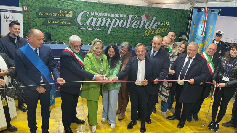 Inaugurata la 37ᵃ ed. della Mostra Agricola CampoVerde