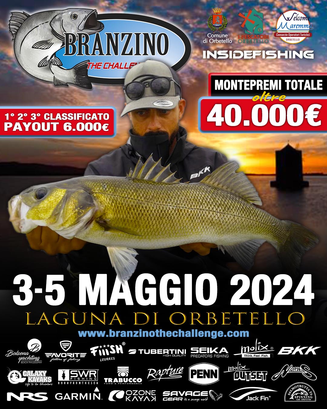 Tutto pronto per Branzino The Challenge 2024