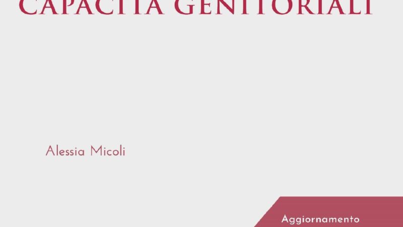 Libri: “La valutazione delle competenze genitoriali”