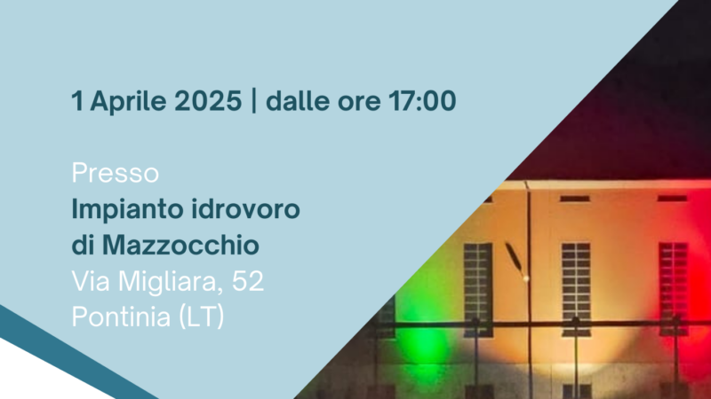 Il futuro della gestione della risorsa idrica nelle strategie del Consorzio di bonifica