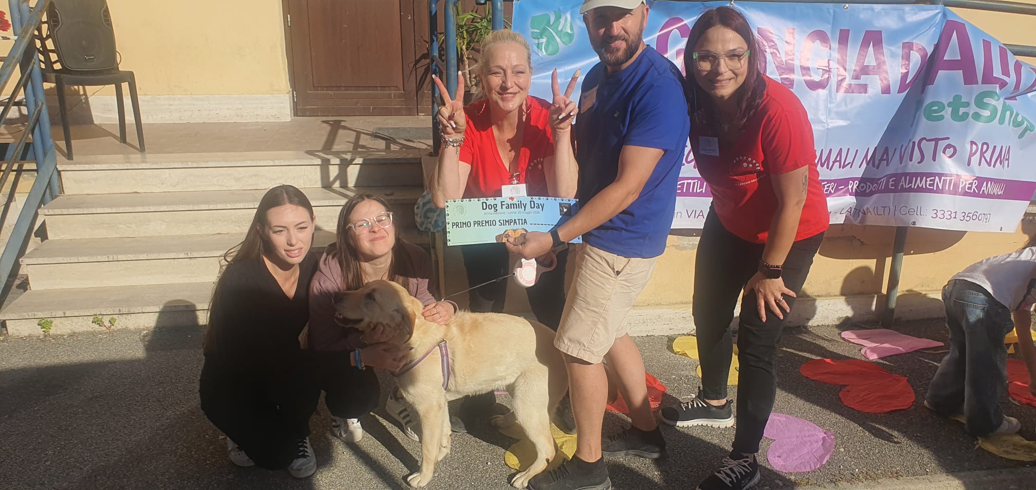 Latina: la cucciola Mia vince la prima edizione Dog Family Day