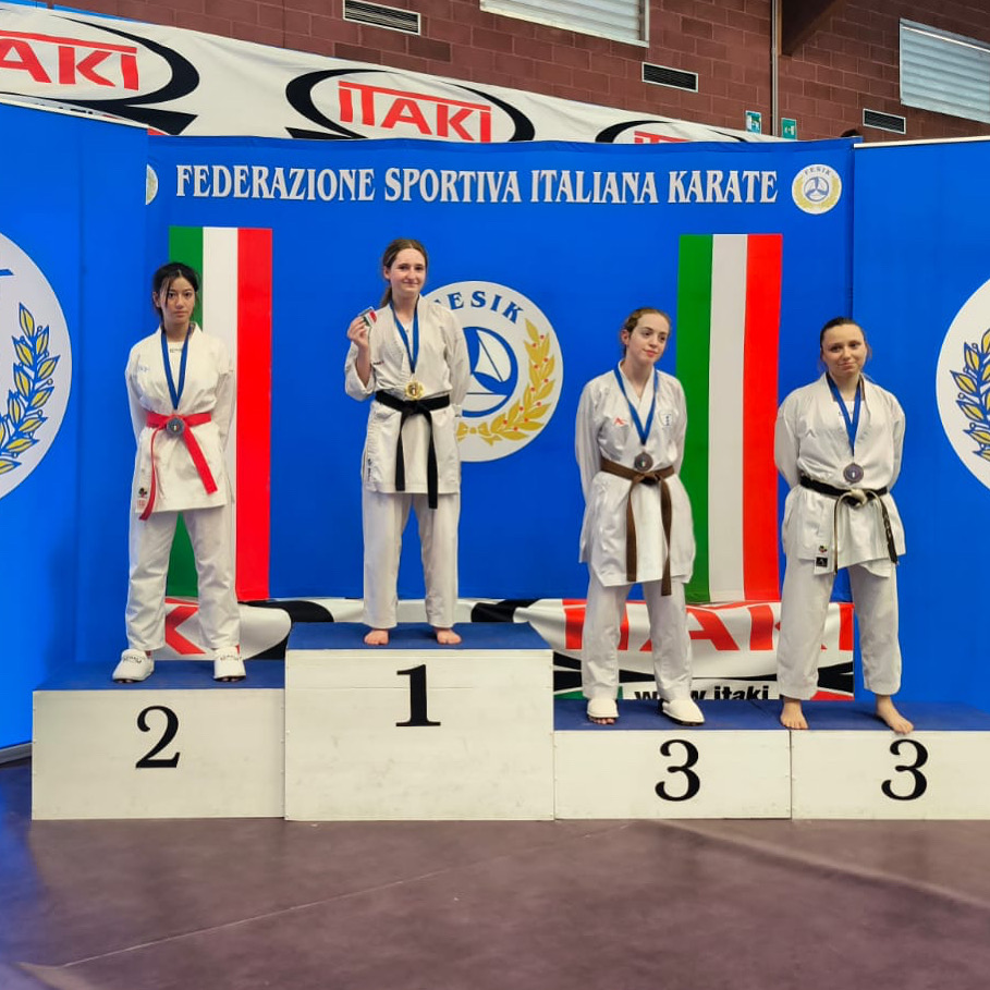 Latina: Alessia Mandatori Campionessa Nazionale di Kumite