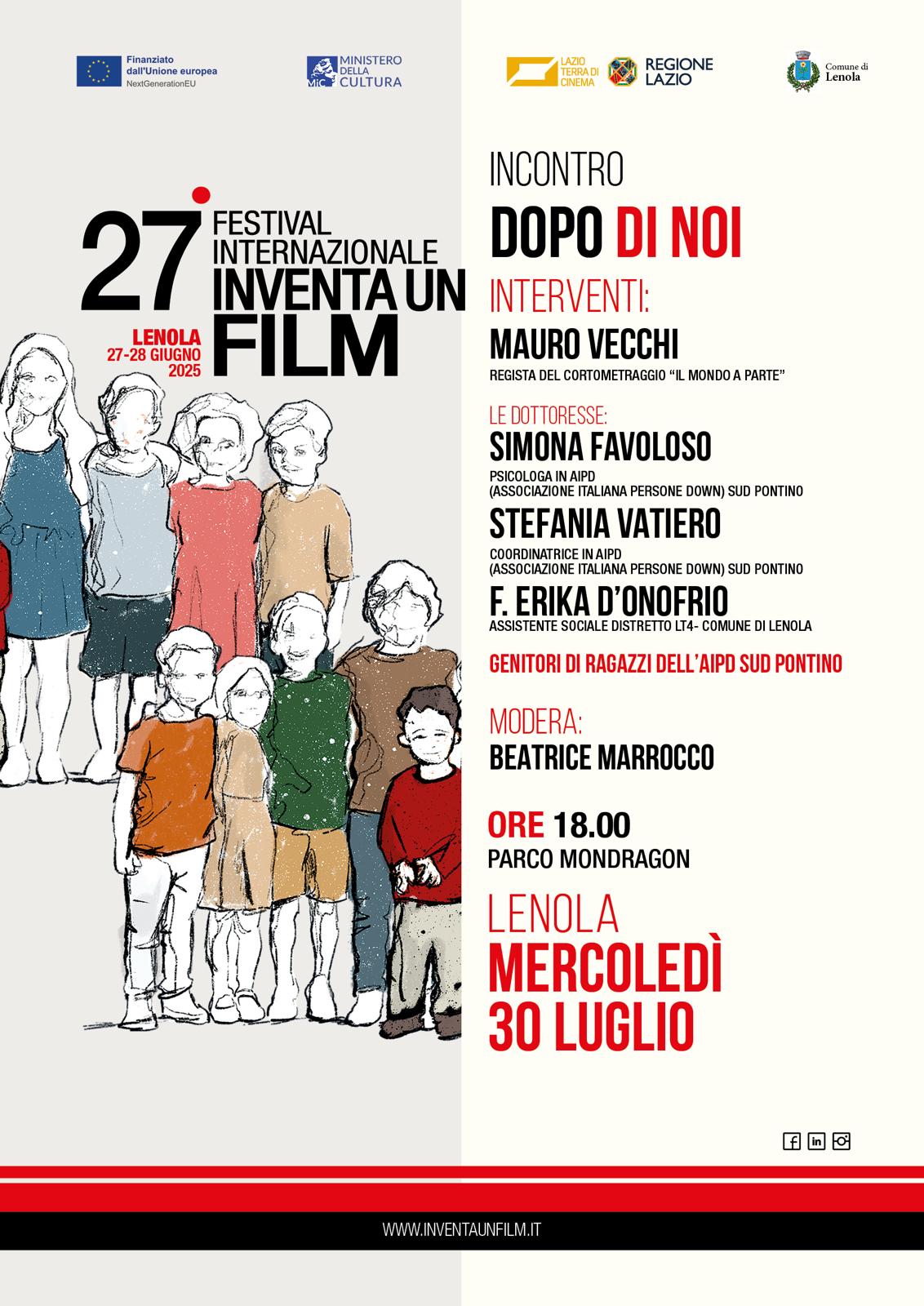Prende il via la 27ª edizione del Festival Internazionale “Inventa un Film”