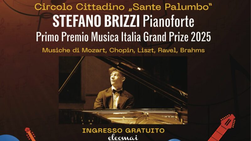 Stefano Brizzi chiude in grande stile “I Salotti Musicali 2025”