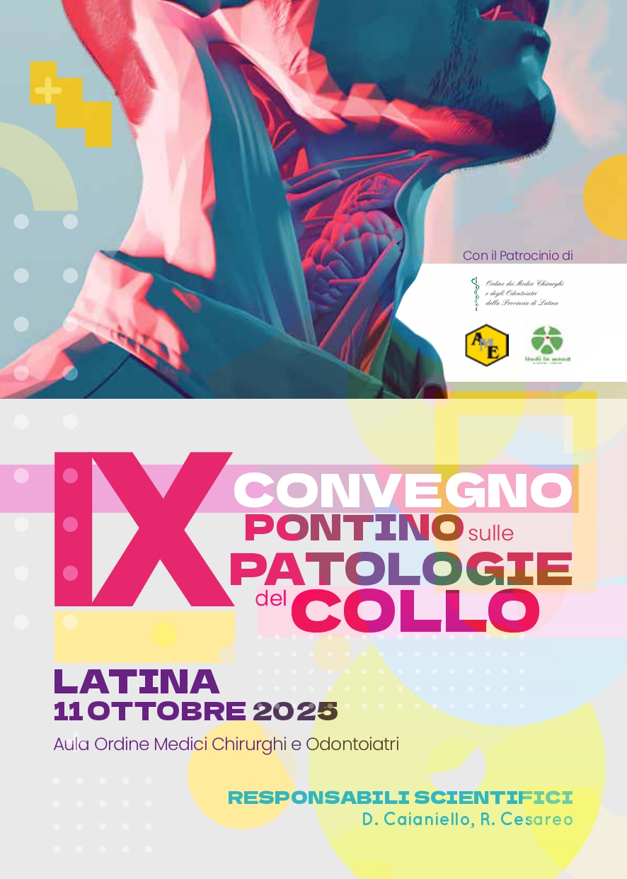 Latina: IX Convegno Pontino sulle Patologie del Collo