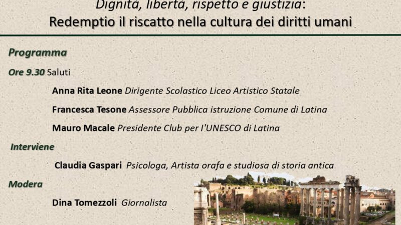 77ª Giornata dei Diritti Umani: l’UNESCO parla di riscatto